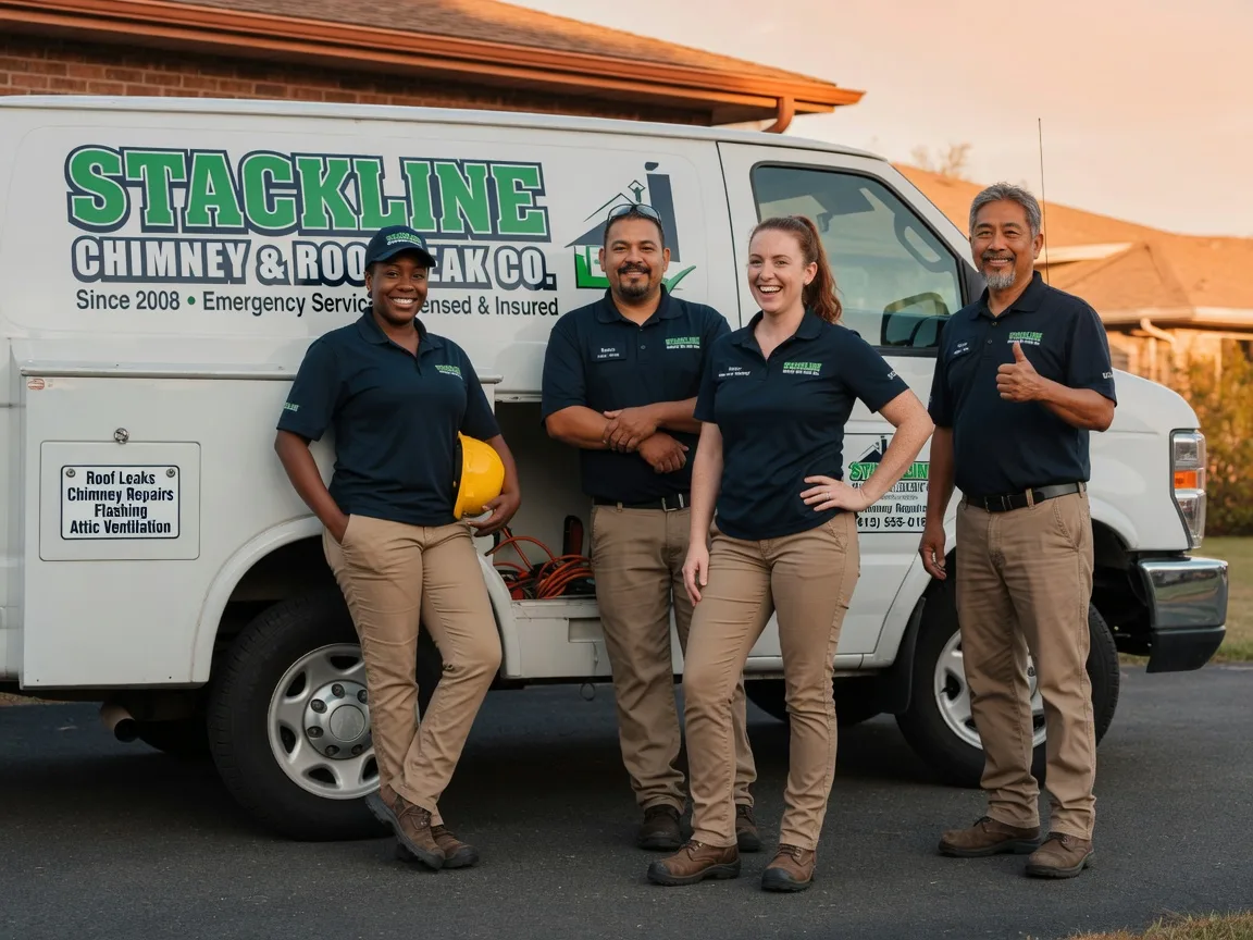 Chimney flashing repair company in Amberson, PA
